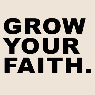 Grow your faith… Faith is a journey, not a destination. We’re committed to walking with people every