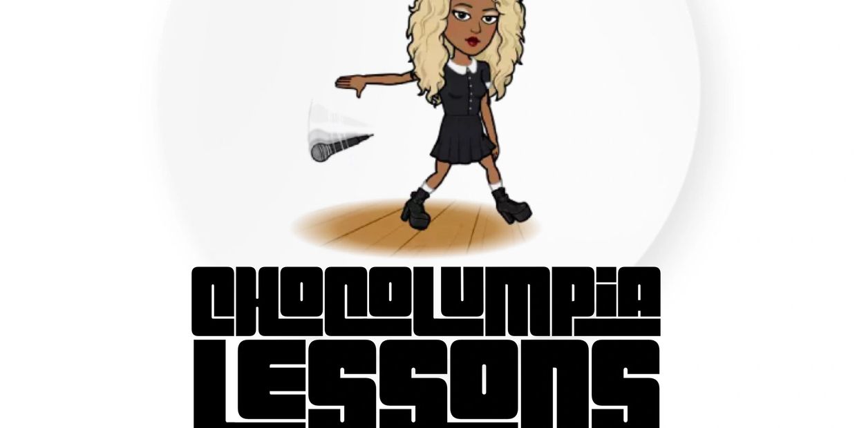 ChocoLumpia in cartoon form, dropping the philosophical mic.