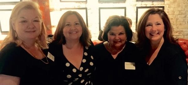 The Four Divas (Deborah, Bridget, Pamela & Leslie) at the 2015 New York City Opera Reunion Luncheon.