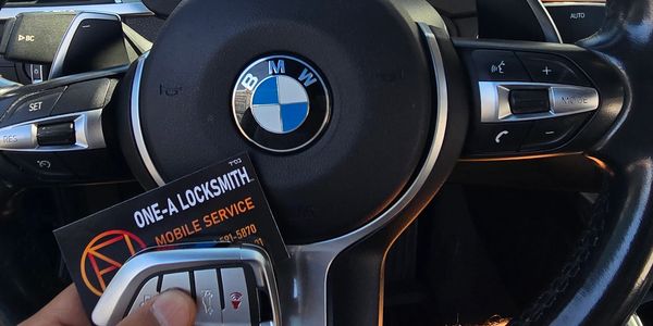 new BMW car key made on the spot in las vegas