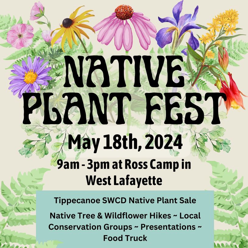 Flyer advertising Native Plant Fest
