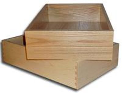 Variety of custom drawer boxes built with DrawerCRUNCHER