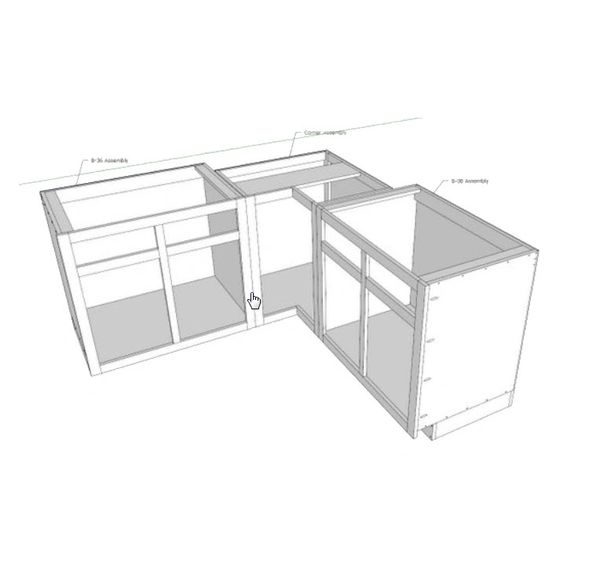 Easy to build kitchen cabinets