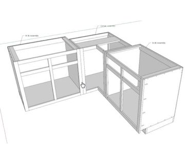 Free plans for building your own face frame cabinets