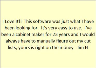 I love this cabinet software for building custom cabinets.