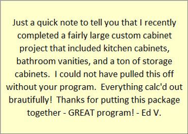 Large cabinet project with kitchen cabinets, bathroom vanities and storage cabinets