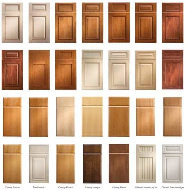 Wide variety of custom cabinet doors and drawer fronts built using DoorCRUNCHER, including Shaker, r