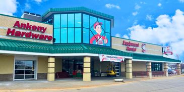 Ankeny Hardware Hank Store Front