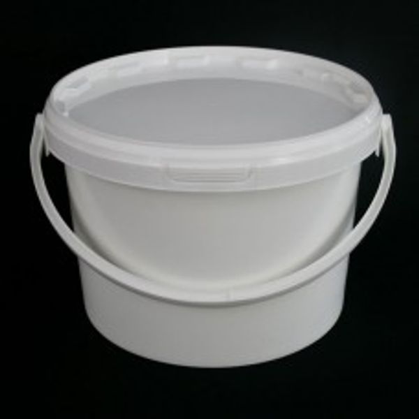 7 litre bucket, food grade polypropylene, cleanroom