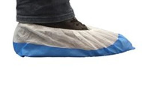 Anti-slip overshoes. Embossed Soles with elasticated edges.