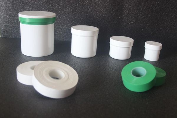 thick film paste jars, sealing tape