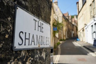 Travel photography, Bradford upon Avon, Shambles