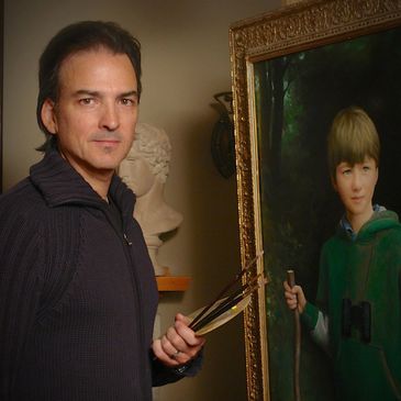 Award winning portrait artist Steven Rosati.