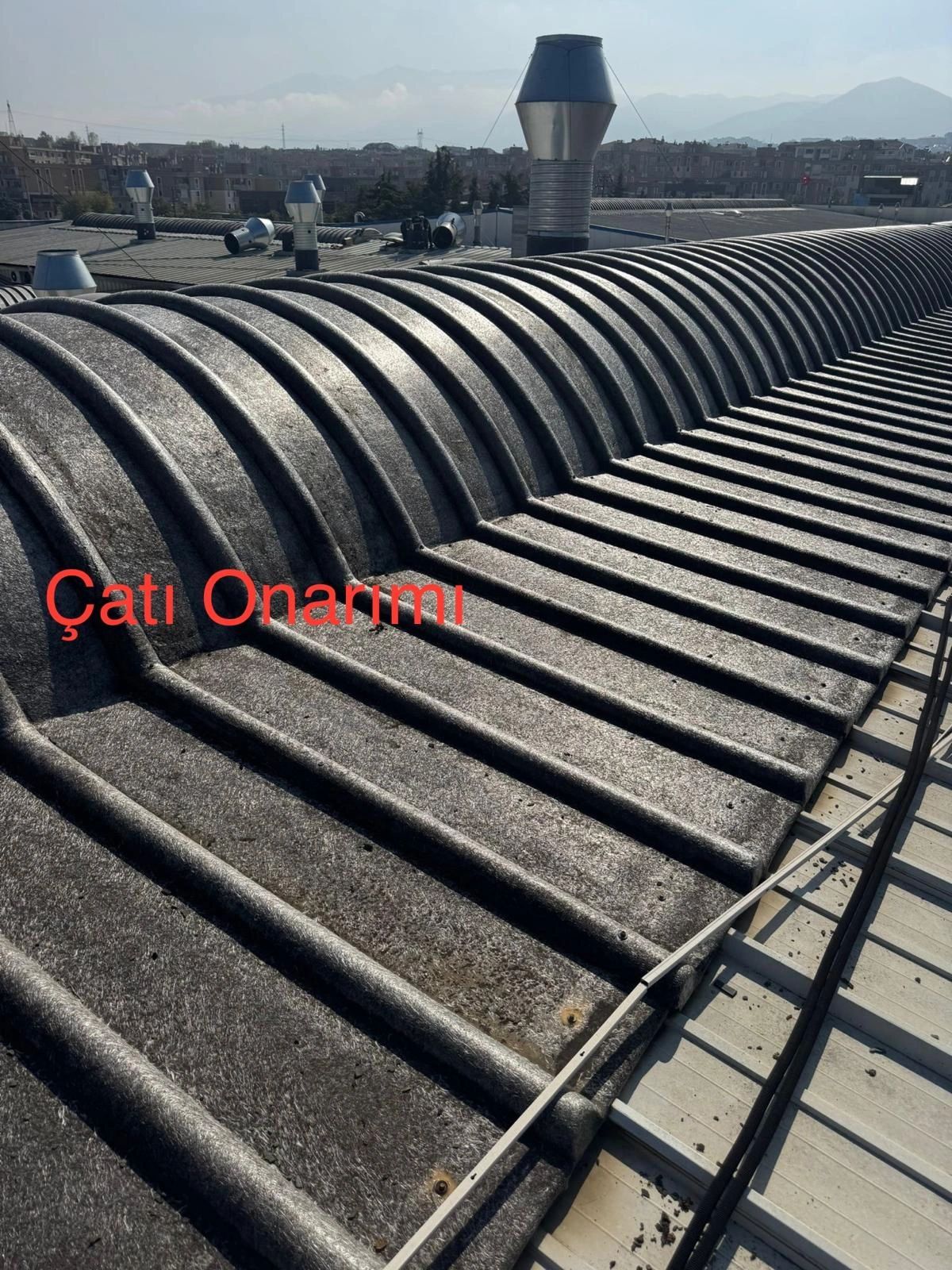 Mersin fabrika çatı tamiri