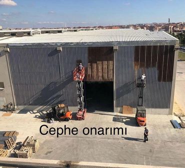 poliüretan panel çatı onarımı