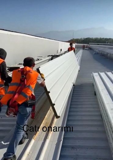 Panel çatı onarımı uygulamaları