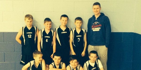 - Coach Ste in the blue hoodie
- Coach Rob number 6