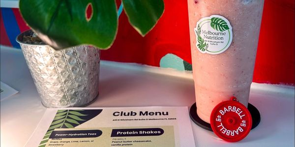 Protein Shake with Peanut Butter Flour