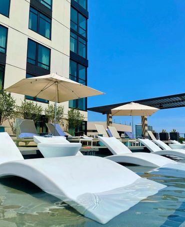 Marriott Uptown Dallas Rooftop Pool Texas