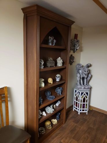 Hidden bookcase door