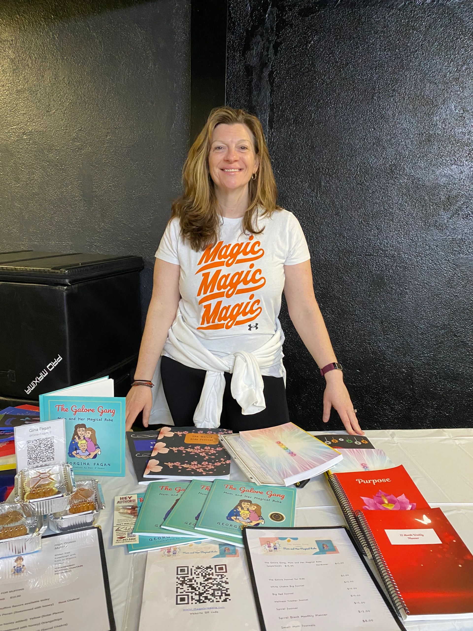 At a fundraiser held at RAF Fitness raising money and awareness for single mothers