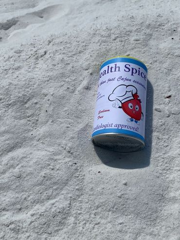 Cajun seasoning on the beach!