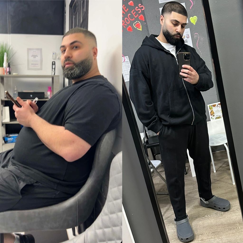Client progress comparison: Kafeel: 106 days of progress.