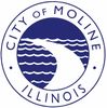 City of Moline logo, with river