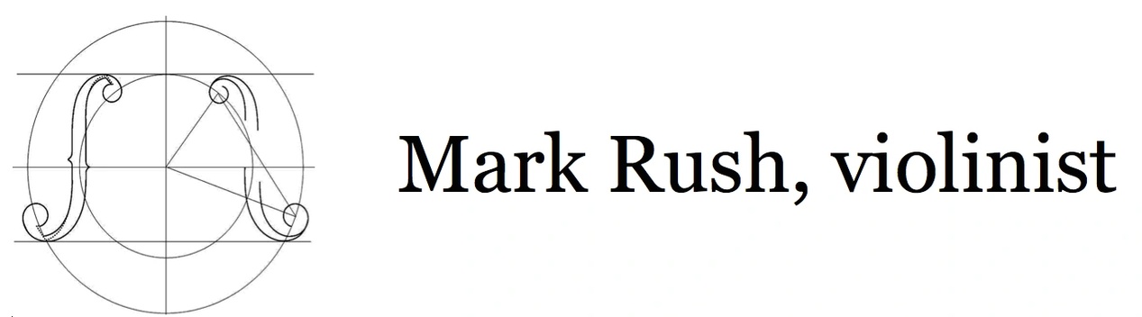 Mark Rush, violinist