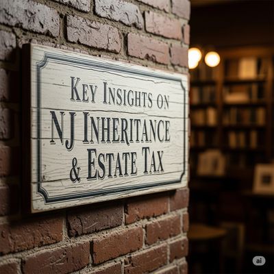 Key Insights on NJ Inheritance & Estate Tax by Gary Mehta, CPA, EA in Jersey City, NJ.