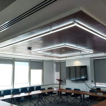 Custom Built LED Conference Room Lighting
