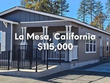 Mobile home in La Mesa, California