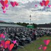 Motorcycles at a Local Benefit