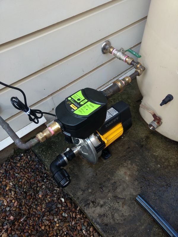 Davey KRB1 HP45-05 Pump & RB2 Rainbank