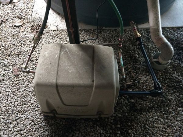 Existing Pump Cover Re-Used on Davey KRB1 Pump