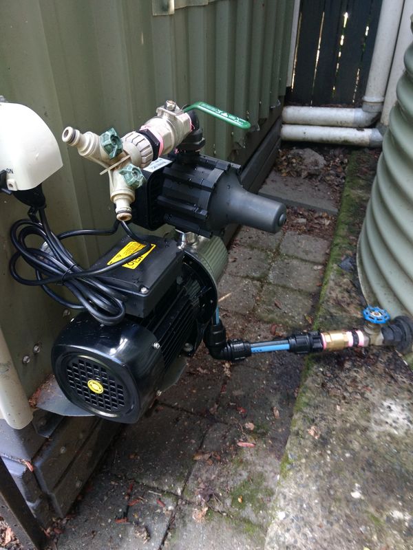 Davey TotalFlo TF50J-18 Pump Installed