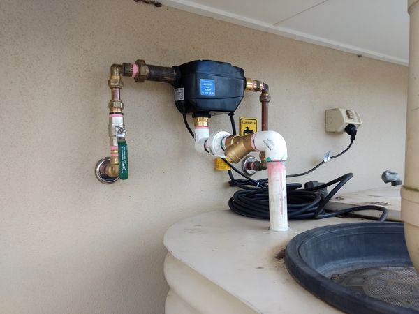 Davey Rainbank Controller mounted on Wall for Davey D42A/B Submersible Pump