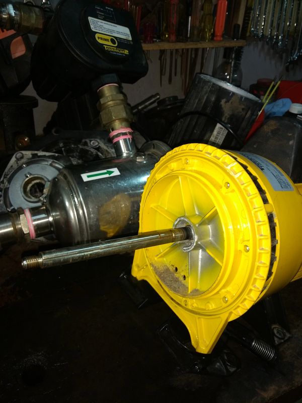 Pump Wet End Disassembled