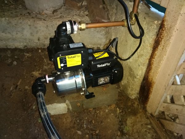 Davey TotalFlo TF40J-18 Pump Installed