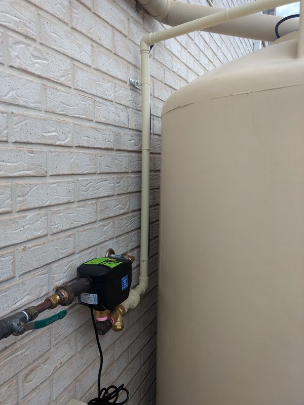 Painted PVC Pipework