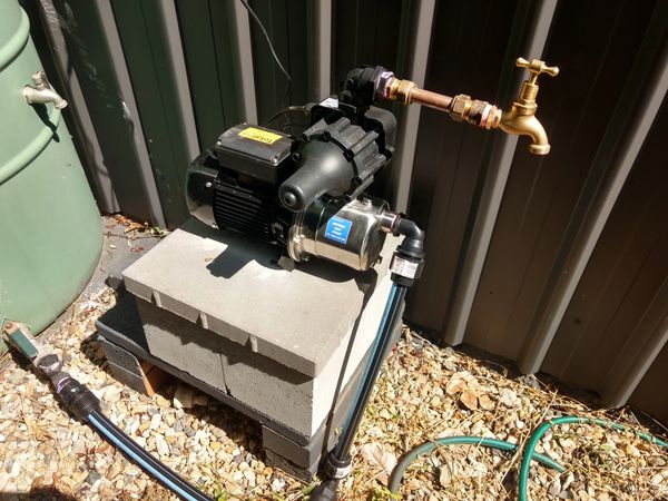 Davey TF50J-18 Pump Installed