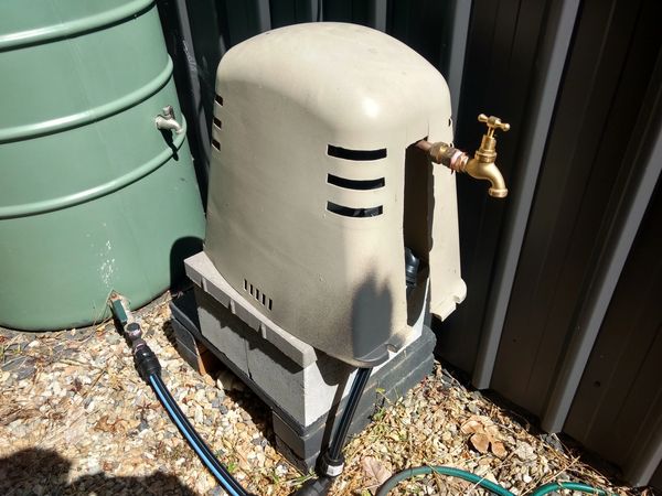 Existing Pump Cover Re-Installed