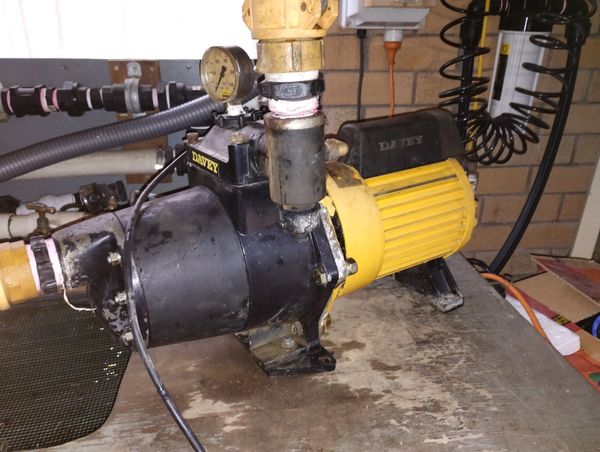Bench Testing Davey 165S1 Jet Pump