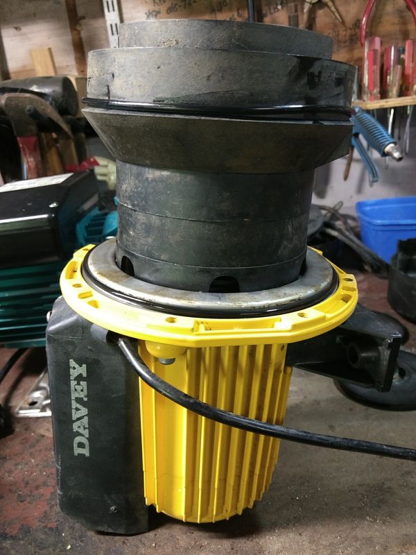 Rebuilt Wet End of Davey HS60-08T Horizontal Multistage Pump