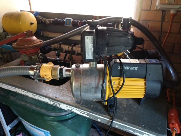 Testing a Pump on the Test Bench