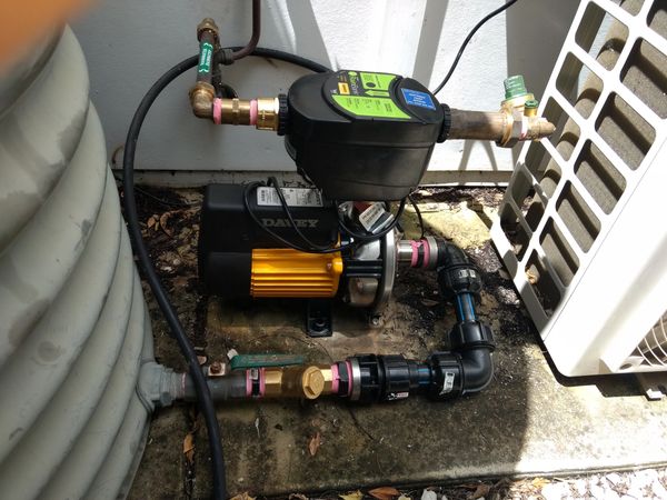 Davey KRB1 HP45-05 Pump & RB2 Mains / Tank Switchover Controller