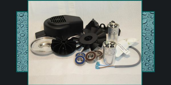 Davey Pump Motor Spare Parts Bearings Capacitors Fans End Shields Bearing Kits Stators Rotors