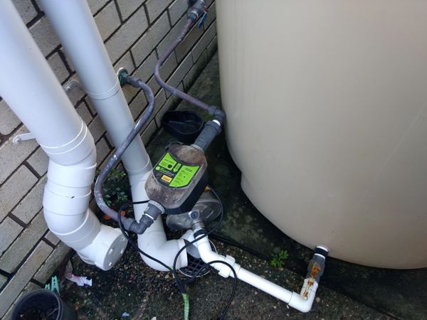 Faulty Rainbank & Pump