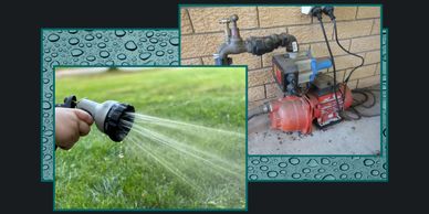 Rainwater Garden Pump for Hosing and Irrigation