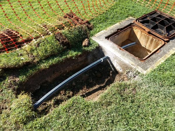 Pump Suction Line Installed